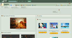 Desktop Screenshot of madarian.deviantart.com