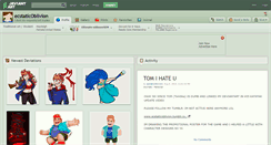 Desktop Screenshot of ecstaticoblivion.deviantart.com
