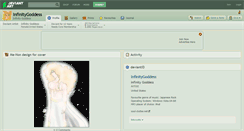 Desktop Screenshot of infinitygoddess.deviantart.com