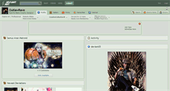 Desktop Screenshot of outlawrave.deviantart.com