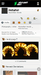 Mobile Screenshot of mebahel.deviantart.com