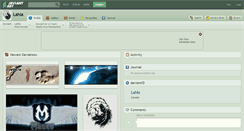 Desktop Screenshot of lahla.deviantart.com