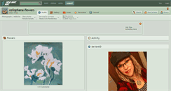 Desktop Screenshot of cellophane-flowers.deviantart.com