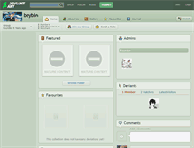 Tablet Screenshot of beybl.deviantart.com