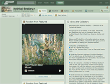 Tablet Screenshot of mythical-bestiary.deviantart.com