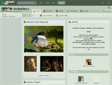 Tablet Screenshot of da-bestiary.deviantart.com