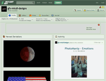 Tablet Screenshot of gfx-micdi-designs.deviantart.com