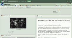 Desktop Screenshot of dreamicee.deviantart.com
