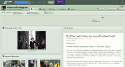 Desktop Screenshot of milleniumfoxmagician.deviantart.com