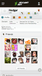Mobile Screenshot of hedgar.deviantart.com