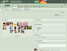 Tablet Screenshot of hedgar.deviantart.com