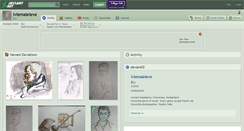Desktop Screenshot of lvlemaleleve.deviantart.com