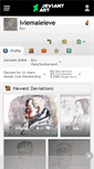 Mobile Screenshot of lvlemaleleve.deviantart.com