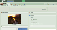 Desktop Screenshot of goboy.deviantart.com