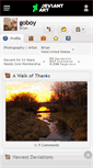 Mobile Screenshot of goboy.deviantart.com