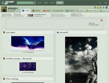 Tablet Screenshot of kpekep.deviantart.com