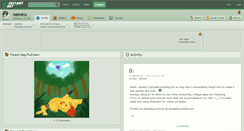 Desktop Screenshot of nemiru.deviantart.com