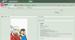 Desktop Screenshot of kaggie.deviantart.com