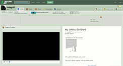 Desktop Screenshot of indagold.deviantart.com