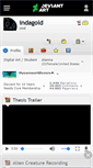 Mobile Screenshot of indagold.deviantart.com