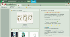 Desktop Screenshot of anime-beginner.deviantart.com