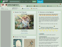 Tablet Screenshot of anime-beginner.deviantart.com