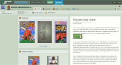 Desktop Screenshot of anime-gamehumor.deviantart.com