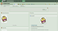 Desktop Screenshot of imdiabolicalplz.deviantart.com