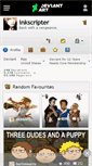 Mobile Screenshot of inkscripter.deviantart.com