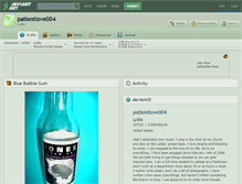 Tablet Screenshot of patientlove004.deviantart.com