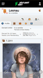 Mobile Screenshot of lesmau.deviantart.com