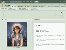 Tablet Screenshot of lesmau.deviantart.com