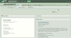 Desktop Screenshot of darewolfmaniadare32.deviantart.com