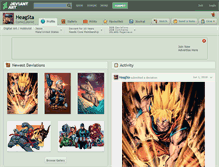 Tablet Screenshot of heagsta.deviantart.com
