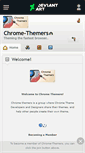 Mobile Screenshot of chrome-themers.deviantart.com