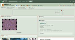 Desktop Screenshot of glamgirl122.deviantart.com