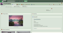 Desktop Screenshot of greenflutterby.deviantart.com