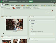 Tablet Screenshot of cans462.deviantart.com