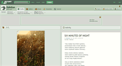 Desktop Screenshot of dzikigon.deviantart.com