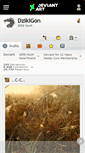 Mobile Screenshot of dzikigon.deviantart.com