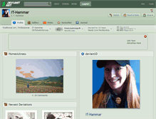 Tablet Screenshot of it-hammar.deviantart.com