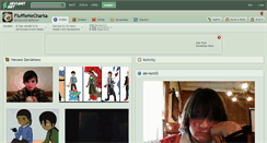 Desktop Screenshot of flufflenecharka.deviantart.com