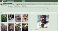 Desktop Screenshot of foreverwhiteknight.deviantart.com