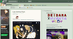 Desktop Screenshot of deihina.deviantart.com