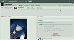 Desktop Screenshot of dyingparadise.deviantart.com