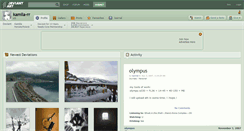 Desktop Screenshot of kamila-rr.deviantart.com
