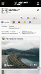 Mobile Screenshot of kamila-rr.deviantart.com