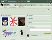 Tablet Screenshot of ikkinvoro.deviantart.com