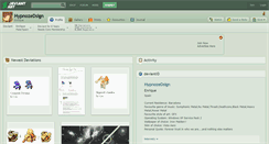 Desktop Screenshot of hypnozedsign.deviantart.com