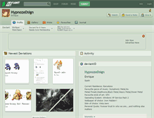 Tablet Screenshot of hypnozedsign.deviantart.com